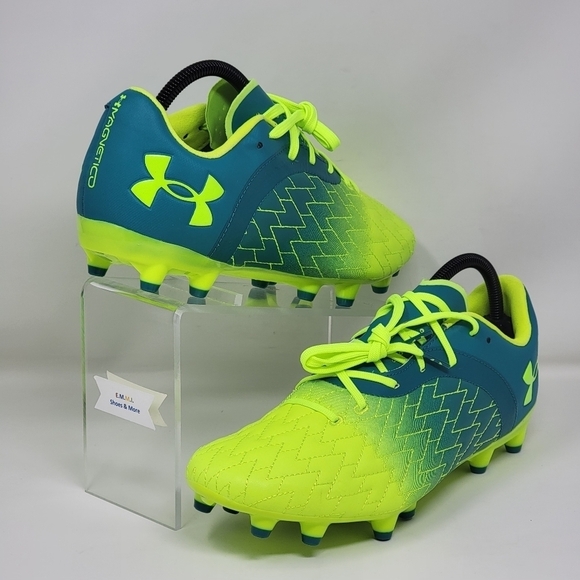 Under Armour Magnetico Select 2.0 Leather Soccer Mens Size Multi 3025642 300 New